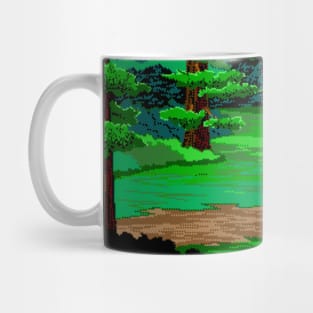 Quest for Glory Forest Pixel Art Mug